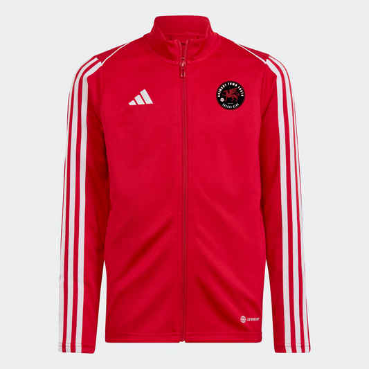 Grimsby Town SC Tiro 23 League Track Jacket Red Youth (2024 Season)