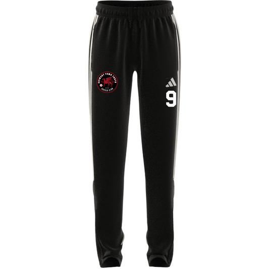 Grimsby Town SC Tiro 23 League Track Pants Black Youth (2024 Season)