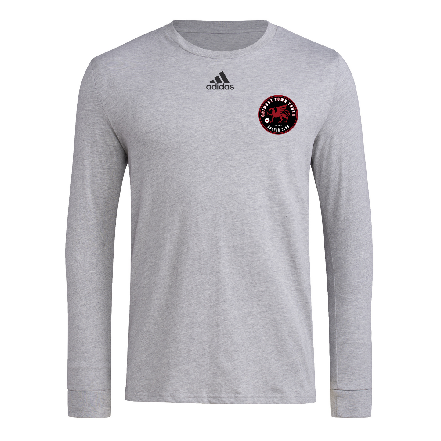 Grimsby Town SC Pre Game Long Sleeve T-Shirt Grey