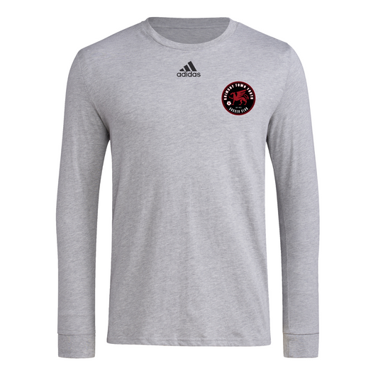 Grimsby Town SC Pre Game Long Sleeve T-Shirt Grey