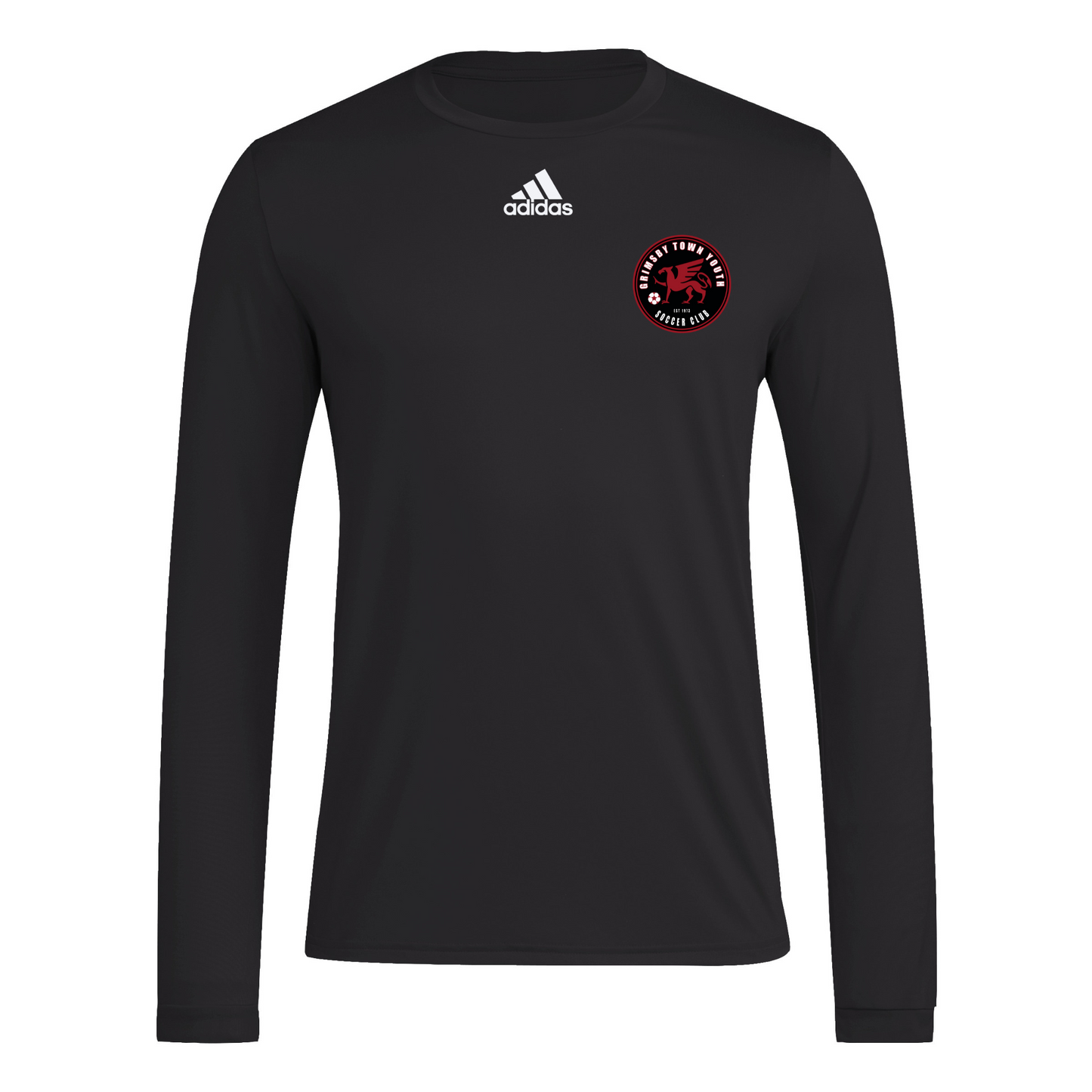 Grimsby Town SC Pre Game Long Sleeve T-Shirt Black