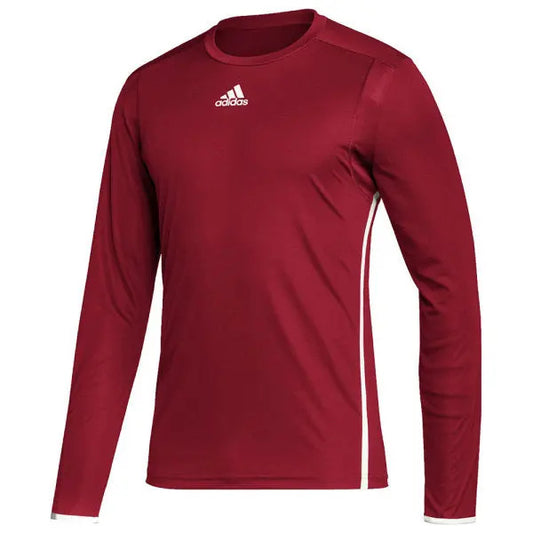Adidas Team Issue Long Sleeve Jersey Red