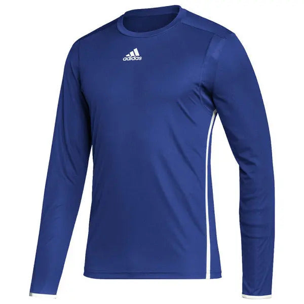 Adidas Team Issue Long Sleeve Jersey Royal Blue