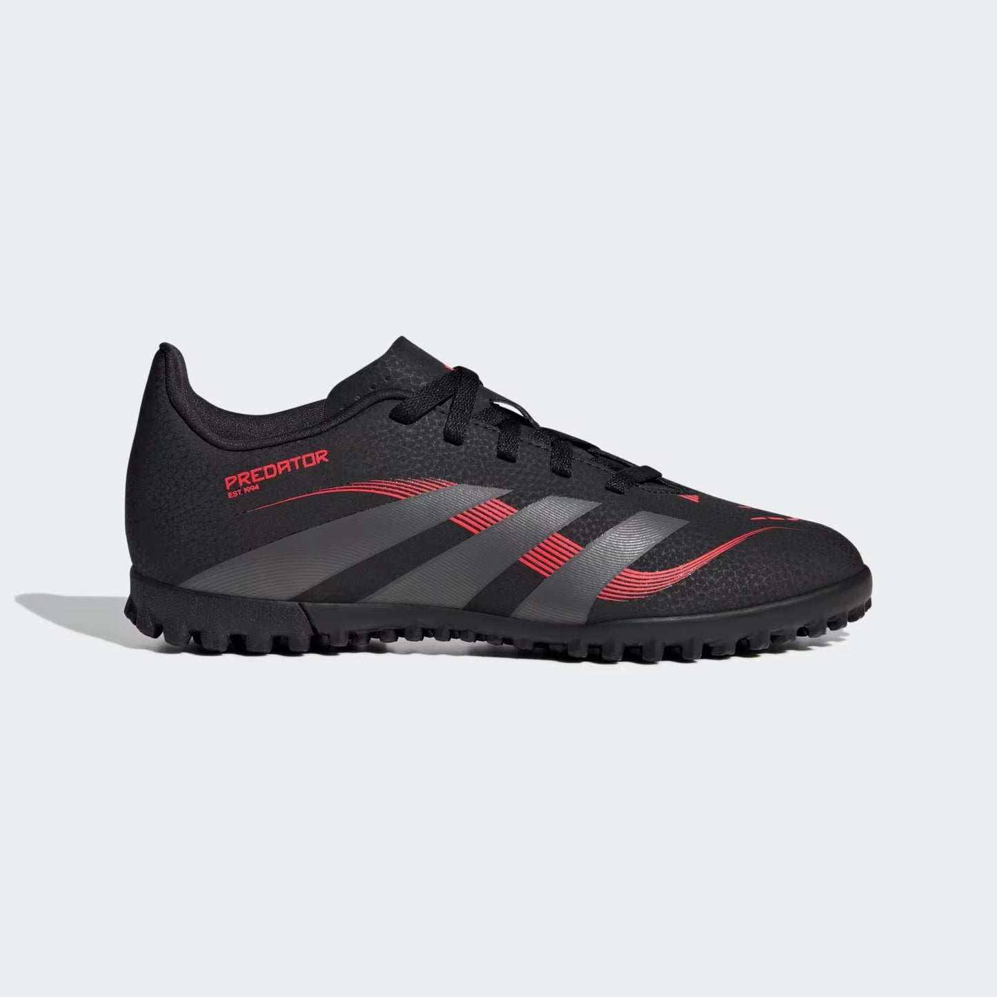 Adidas PREDATOR CLUB Turf JEUNES CBLACK/GREFOU/LUCRED