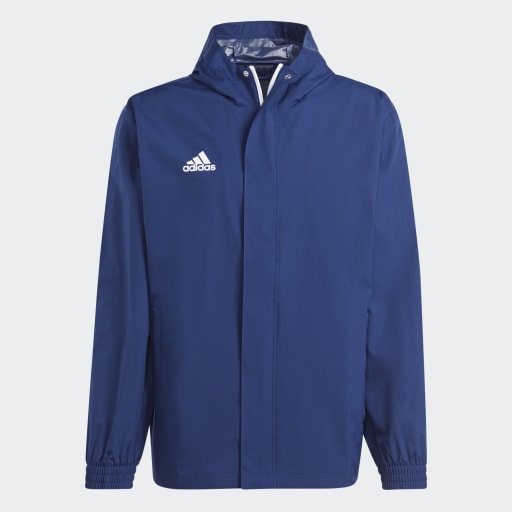 Adidas Entrada 22 All-Weather Jacket Navy Blue