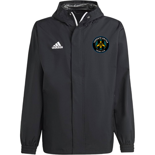 Toronto United FC Entrada 22 All-Weather Jacket Black Youth