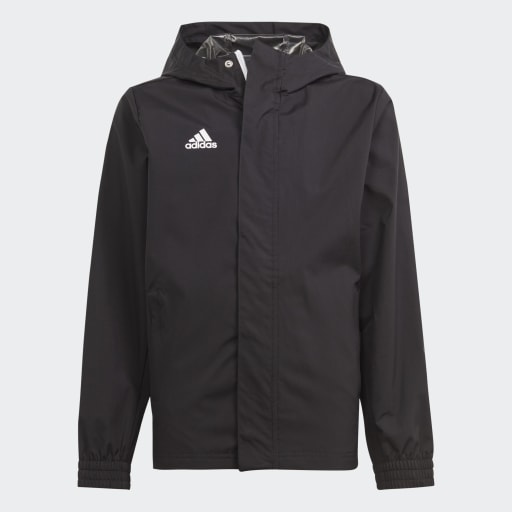 Adidas Entrada 22 All-Weather Jacket Black Youth