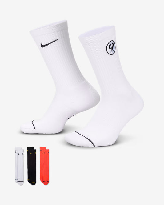 Nike Total 90 Everyday Socks White