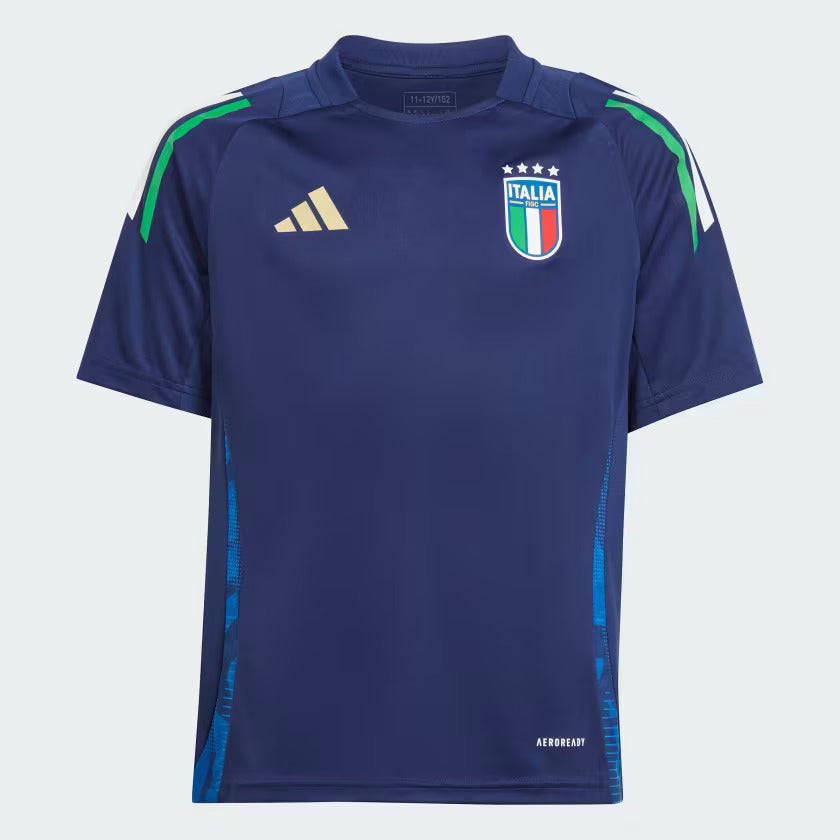 Adidas Italy Tiro 24 Training Jersey Youth