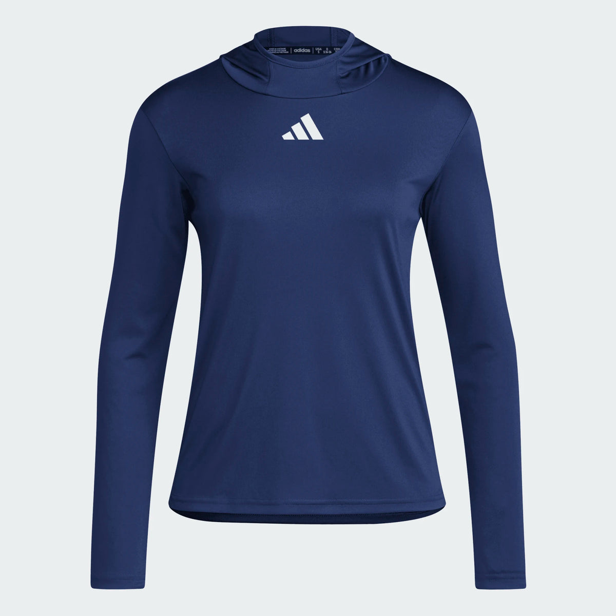 Adidas D4T Long Sleeve Lightweight Hoodie Women's Navy