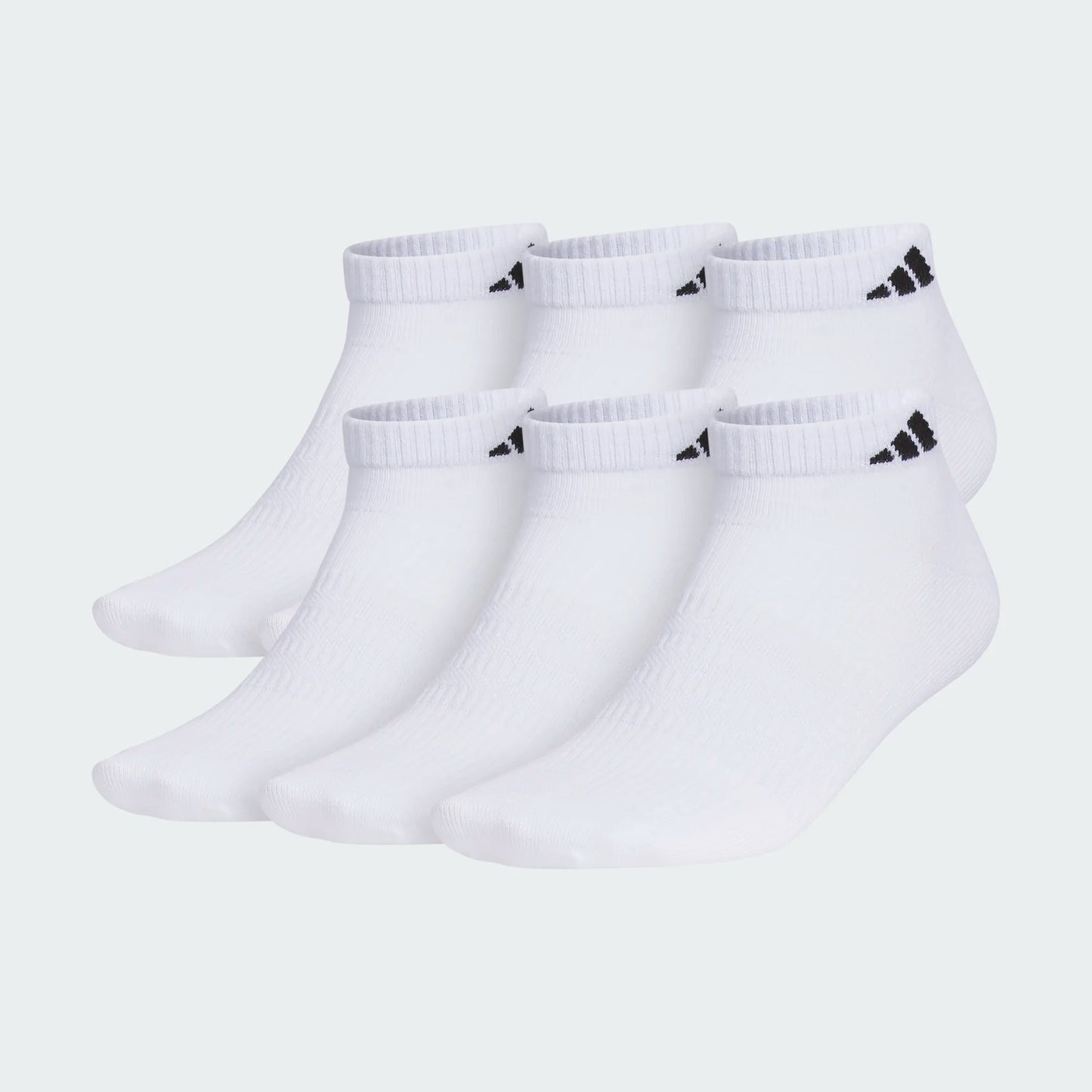 Adidas Superlite 3.0 6-Pack Low Cut Socks White