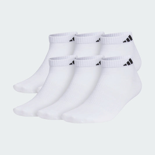 Adidas Superlite 3.0 6-Pack Low Cut Socks White
