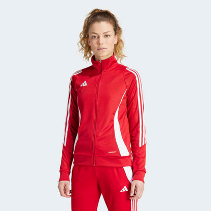 Adidas Tiro 24 Track Jacket Red Women's