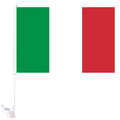 Italy Car Flag