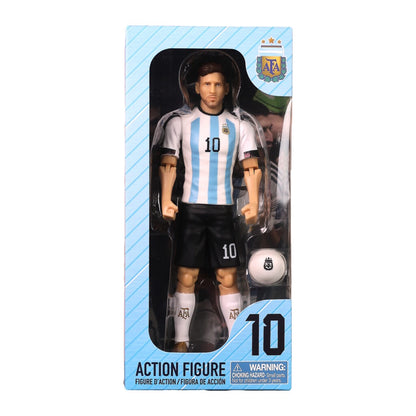 Lionel Messi Argentina Sockers Action Figure (8")