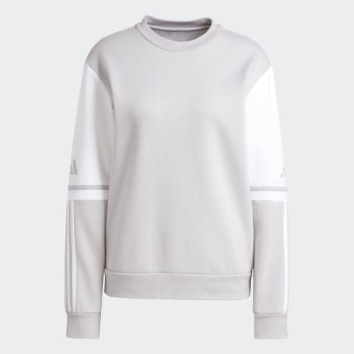Adidas Squadra 25 Crew Neck Light Grey Women's