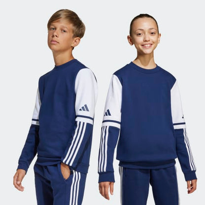 Adidas Squadra 25 Crew Neck Navy Blue Youth