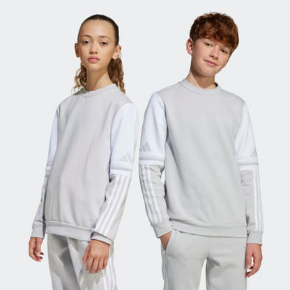 Adidas Squadra 25 Crew Neck Light Grey Youth