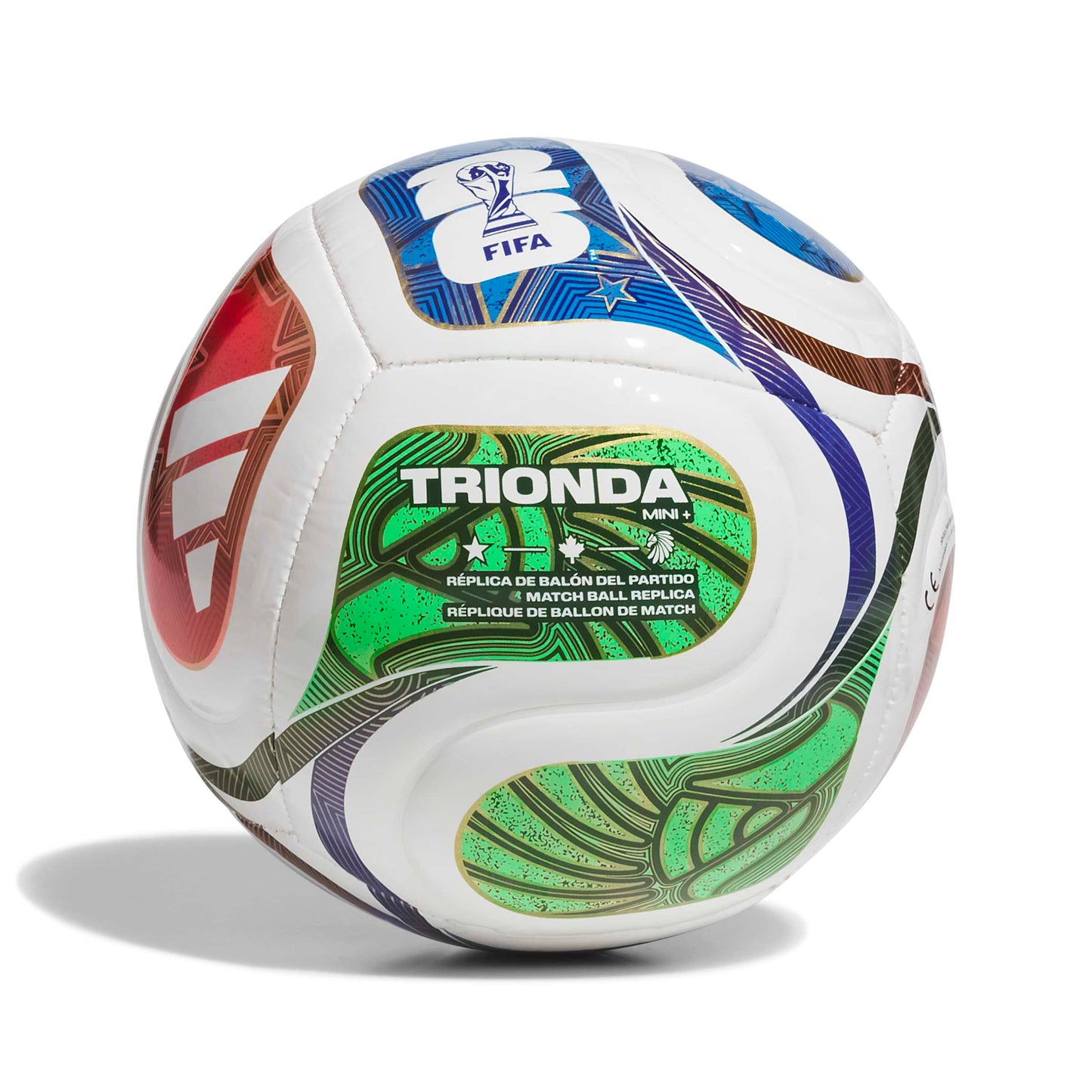 Adidas World Cup 2026 Trionda Mini+ Soccer Ball