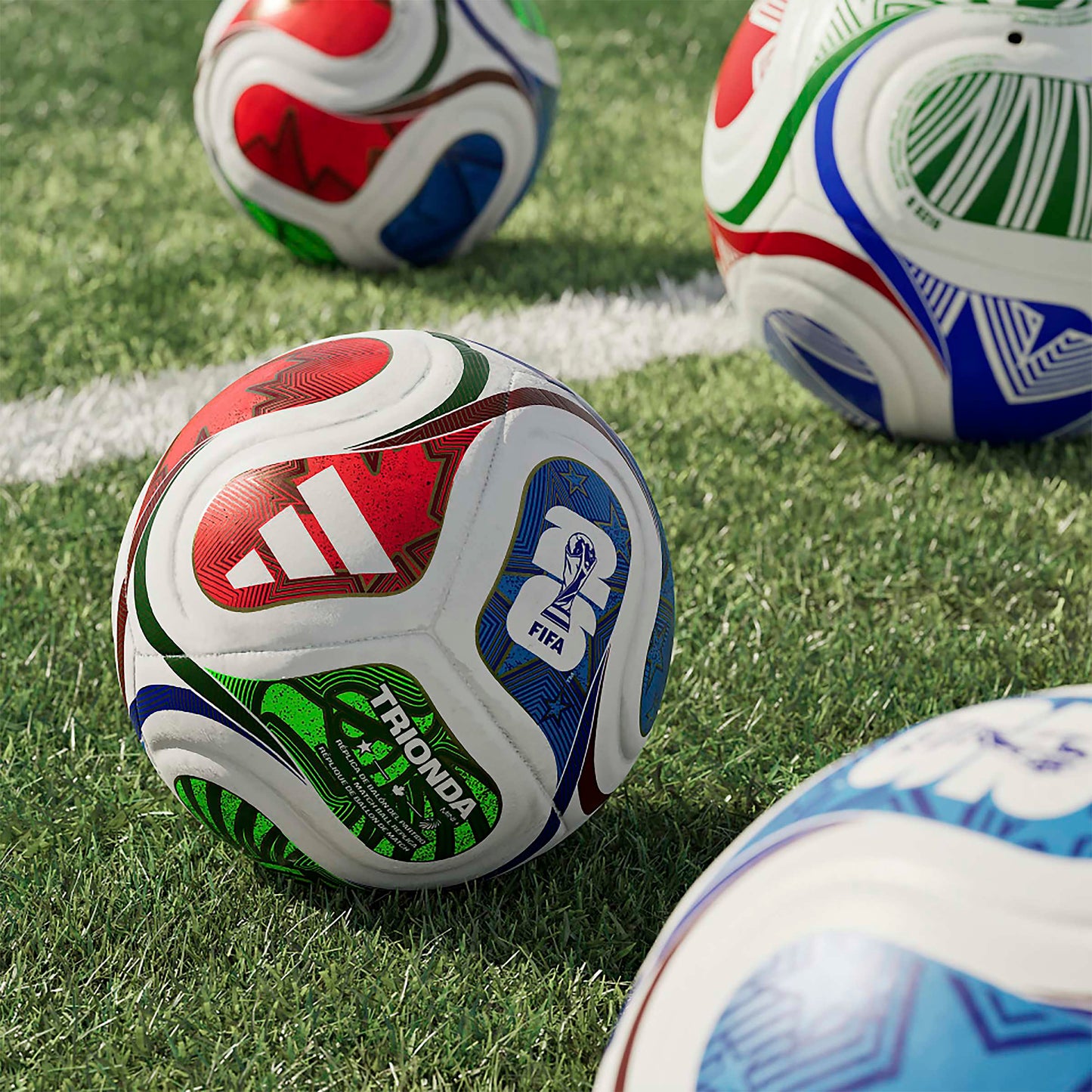 Adidas World Cup 2026 Trionda Mini+ Soccer Ball