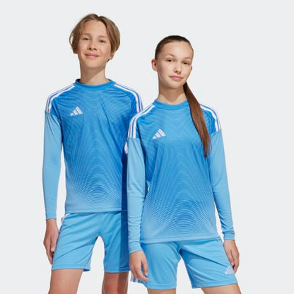 Maillot de gardien de but de compétition Adidas Tiro 25 Blue Burst pour enfant