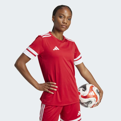 Adidas Squadra 25 Jersey Red Women's