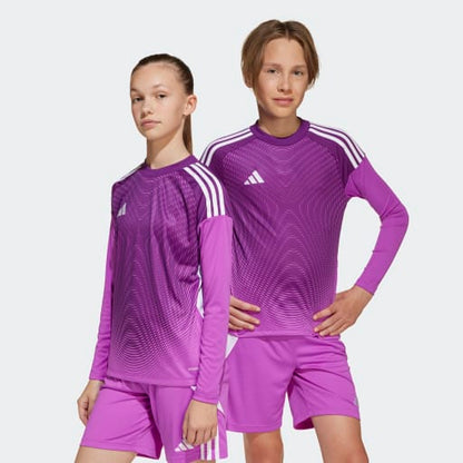 Maillot de gardien de but de compétition Adidas Tiro 25 Purple Burst pour enfant