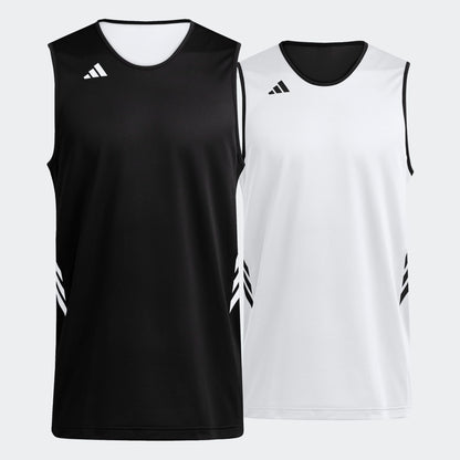Adidas Everyday Pro Reversible Basketball Jersey Youth Black/White
