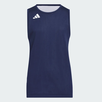 Adidas Everyday Pro Reversible Basketball Jersey Youth Navy/White