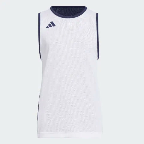 Adidas Everyday Pro Reversible Basketball Jersey Youth Navy/White