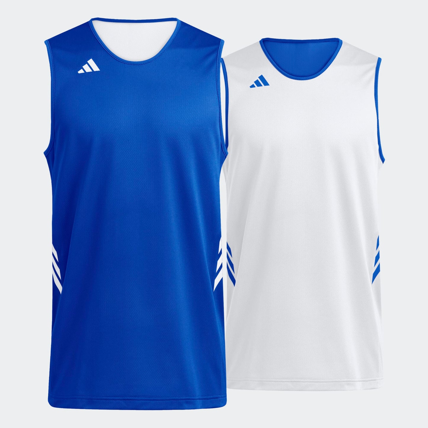 Adidas Everyday Pro Reversible Basketball Jersey Youth Royal Blue/White