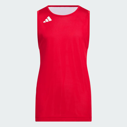 Adidas Everyday Pro Reversible Basketball Jersey Youth Red/White