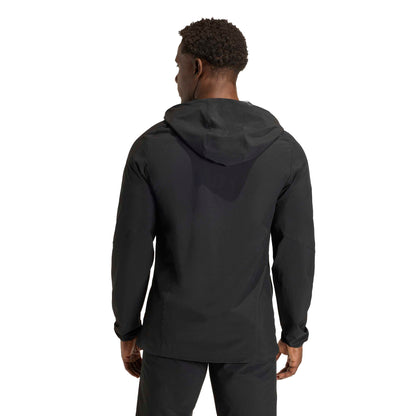 Adidas Travel Windbreaker Jacket Black