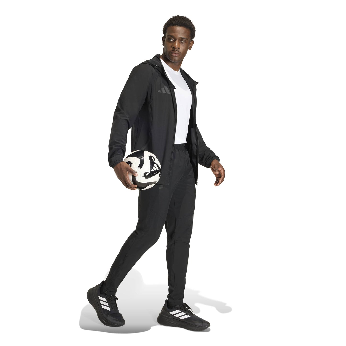 Adidas Travel Windbreaker Jacket Black