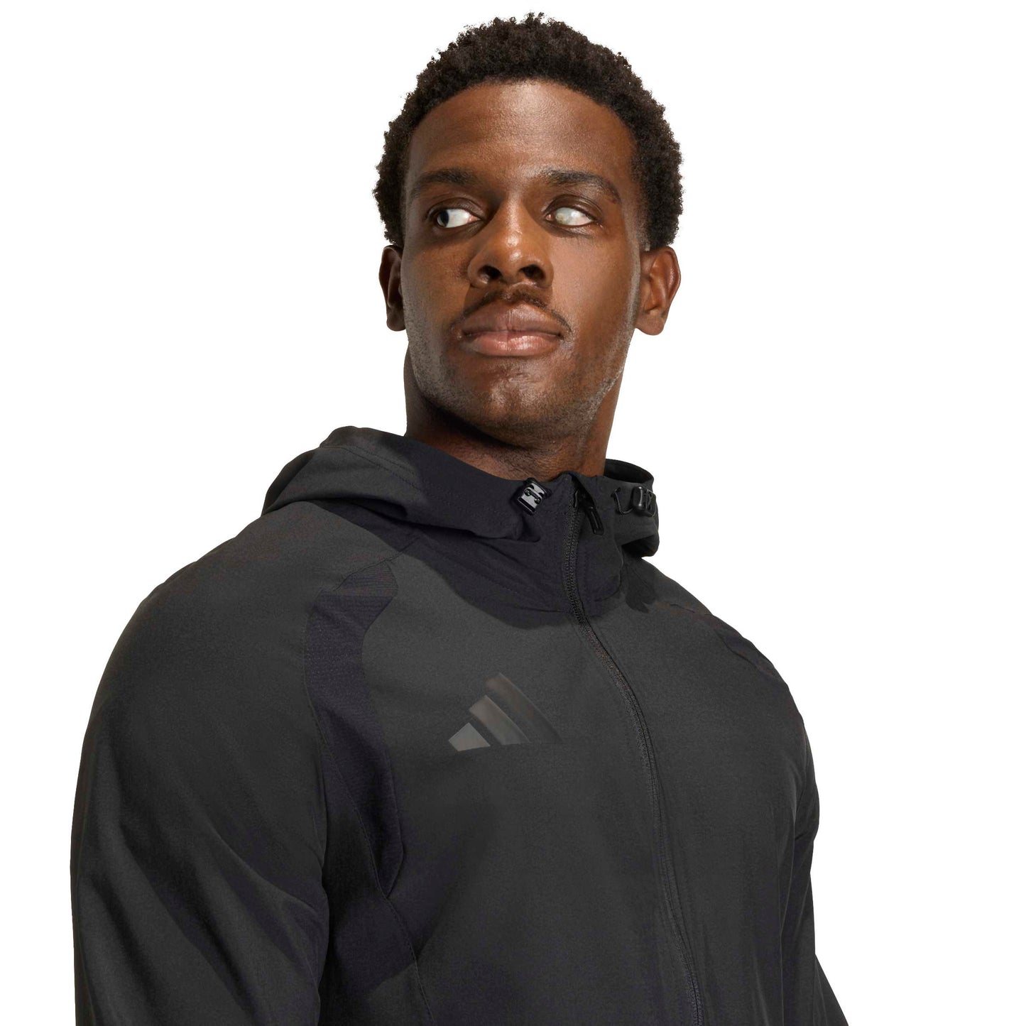 Adidas Travel Windbreaker Jacket Black