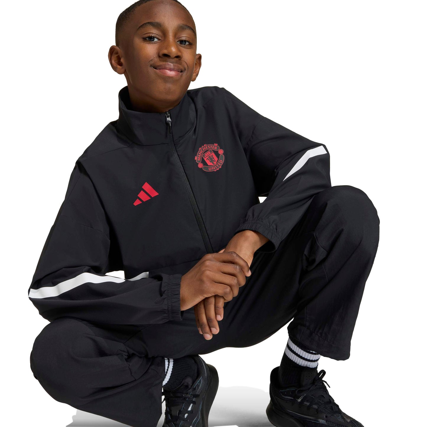 Adidas Manchester United Anthem Jacket Youth