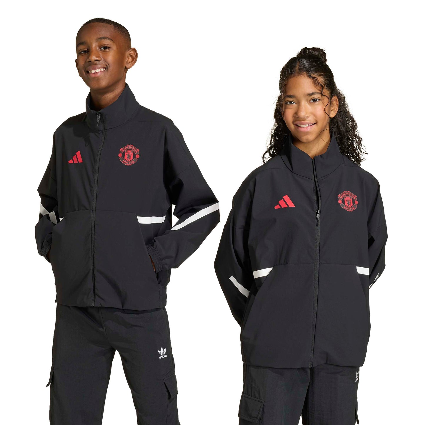 Adidas Manchester United Anthem Jacket Youth