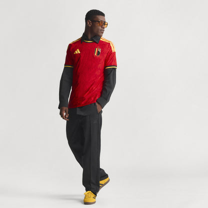Adidas Belgium 2026 Authentic Home Jersey