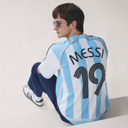 Adidas Argentina 2006 Messi #19 Home Jersey