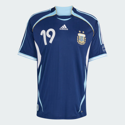 Adidas Argentina 2006 Messi #19 Away Jersey