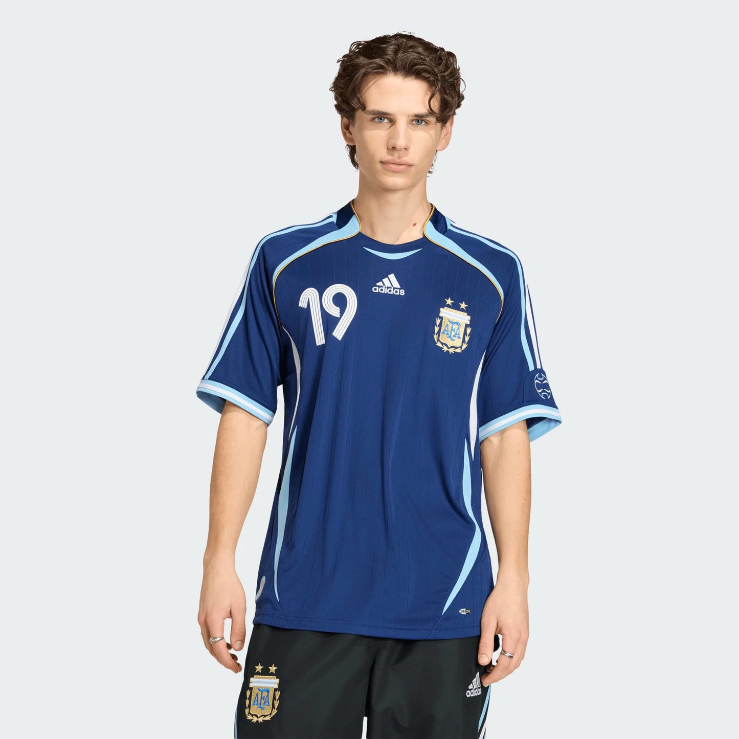 Adidas Argentina 2006 Messi #19 Away Jersey