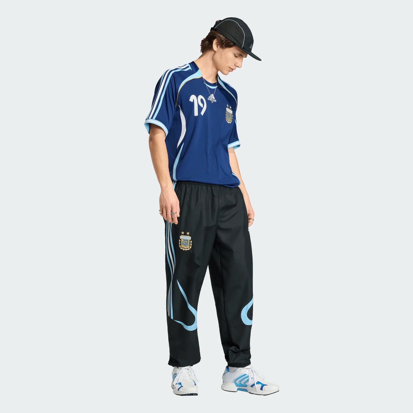 Adidas Argentina 2006 Messi #19 Away Jersey