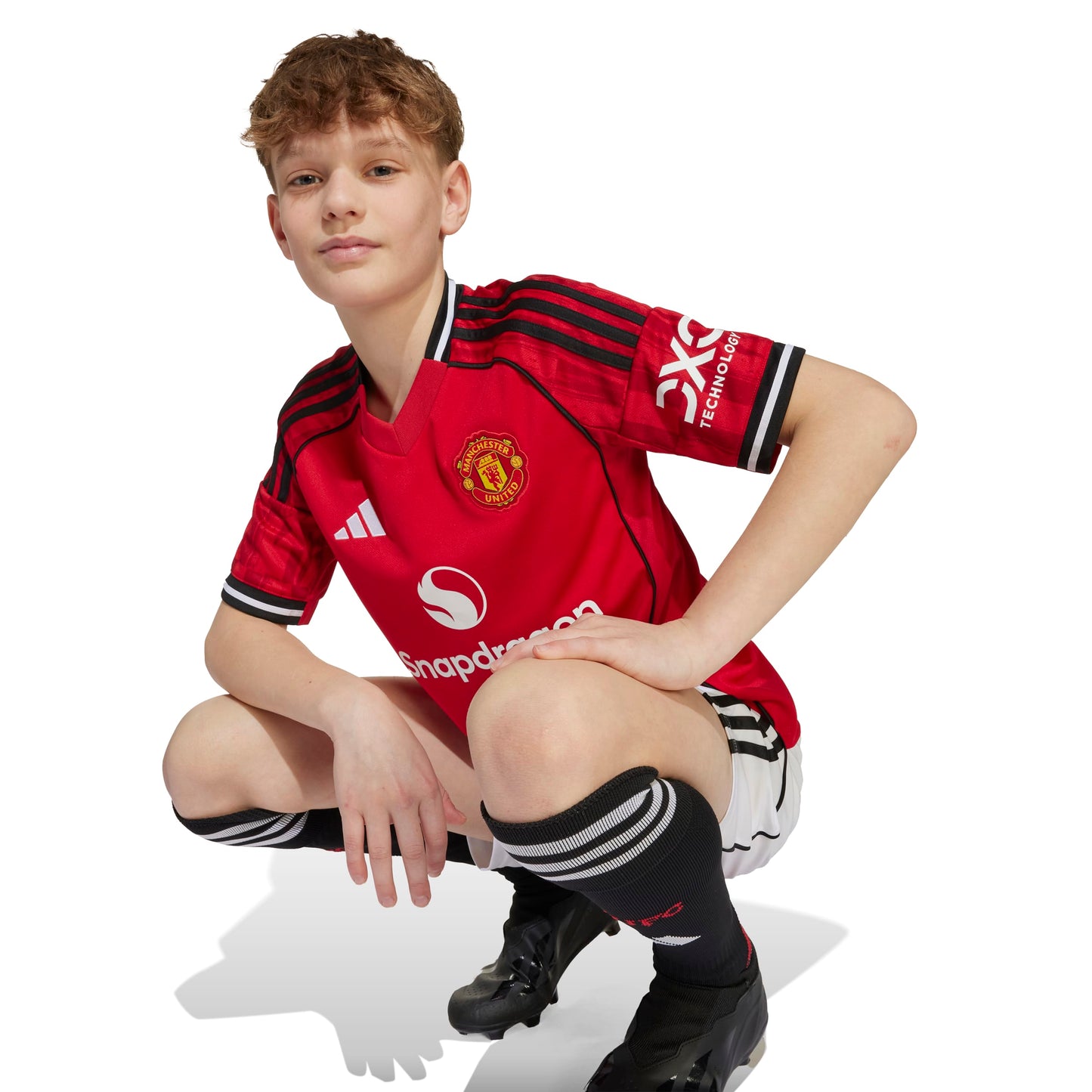 Adidas Manchester United 25/26 Home Jersey Youth