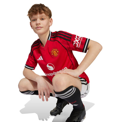 Adidas Manchester United 25/26 Home Jersey Youth