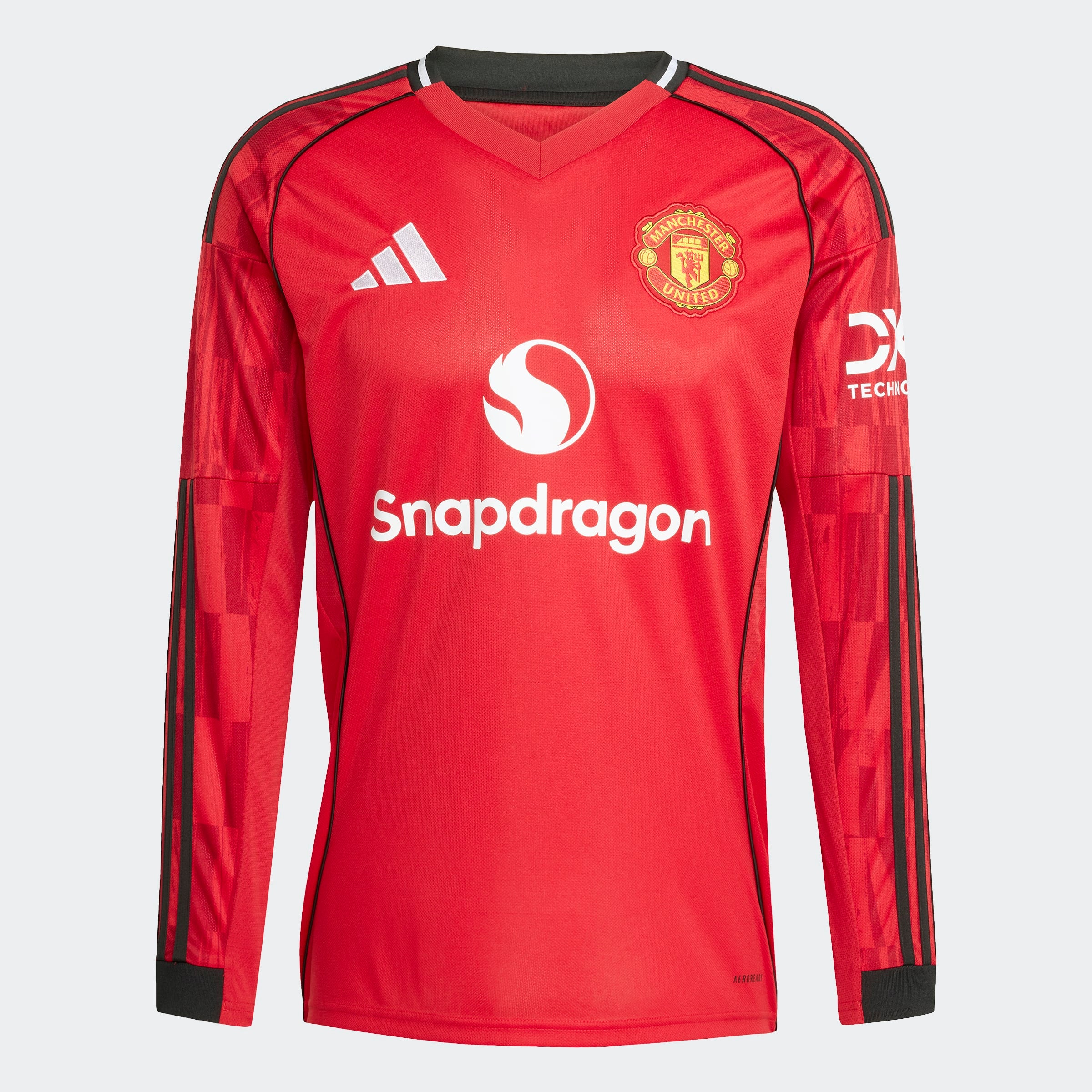 Adidas Manchester United 25/26 Home Long Sleeve Jersey – Soccer