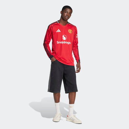 Adidas Manchester United 25/26 Long Sleeve Home Jersey