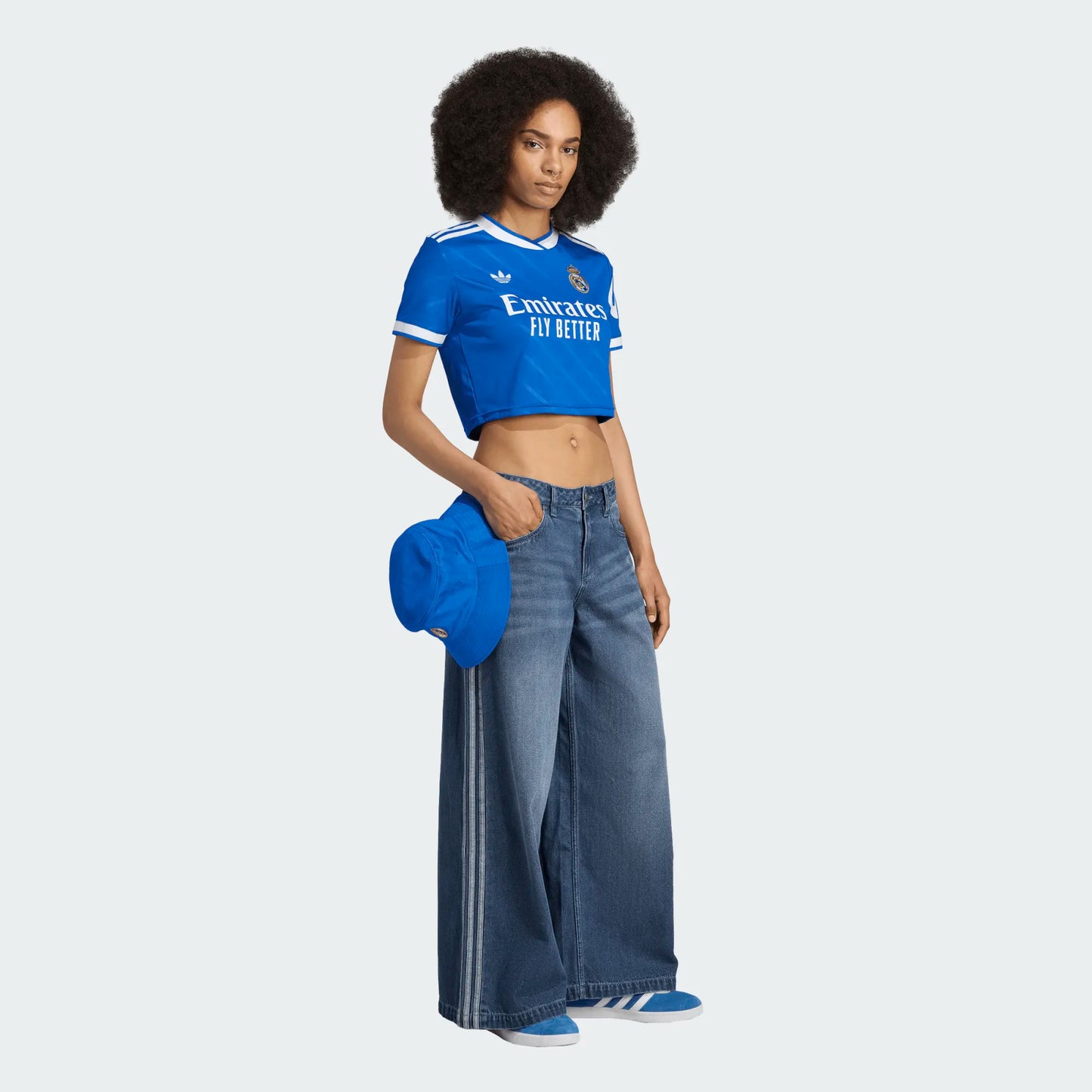Adidas Real Madrid 25/26 Third Jersey Women's Crop