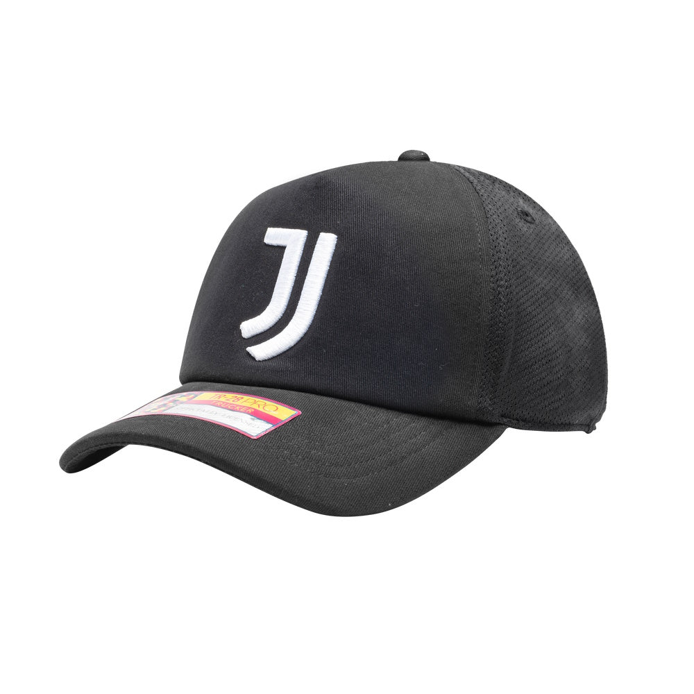 Juventus Fan Ink Gallery Trucker Snapback Hat
