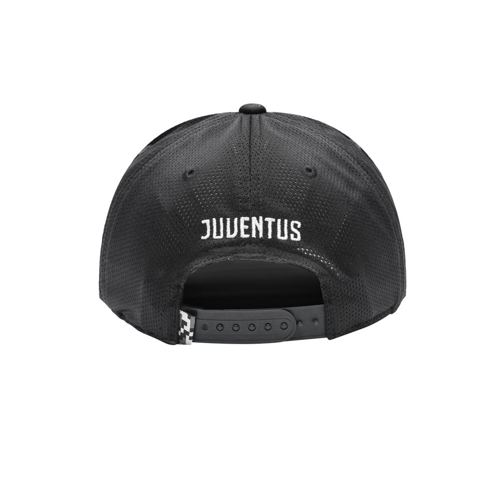Juventus Fan Ink Gallery Trucker Snapback Hat