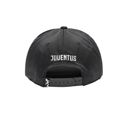 Juventus Fan Ink Gallery Trucker Snapback Hat